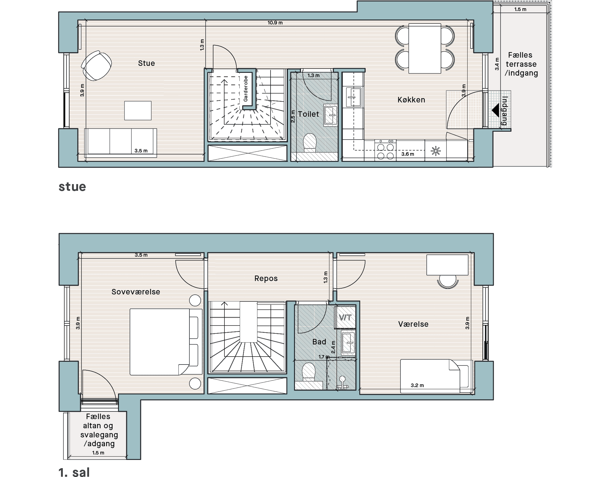 Plantegning for: Bolig nr. 49