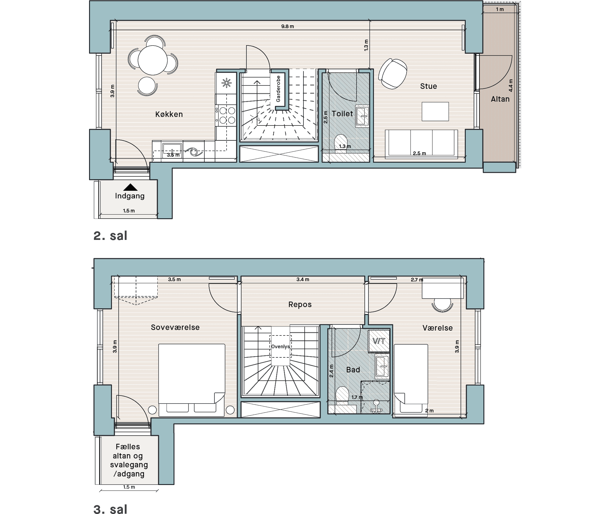 Plantegning for: Bolig nr. 53