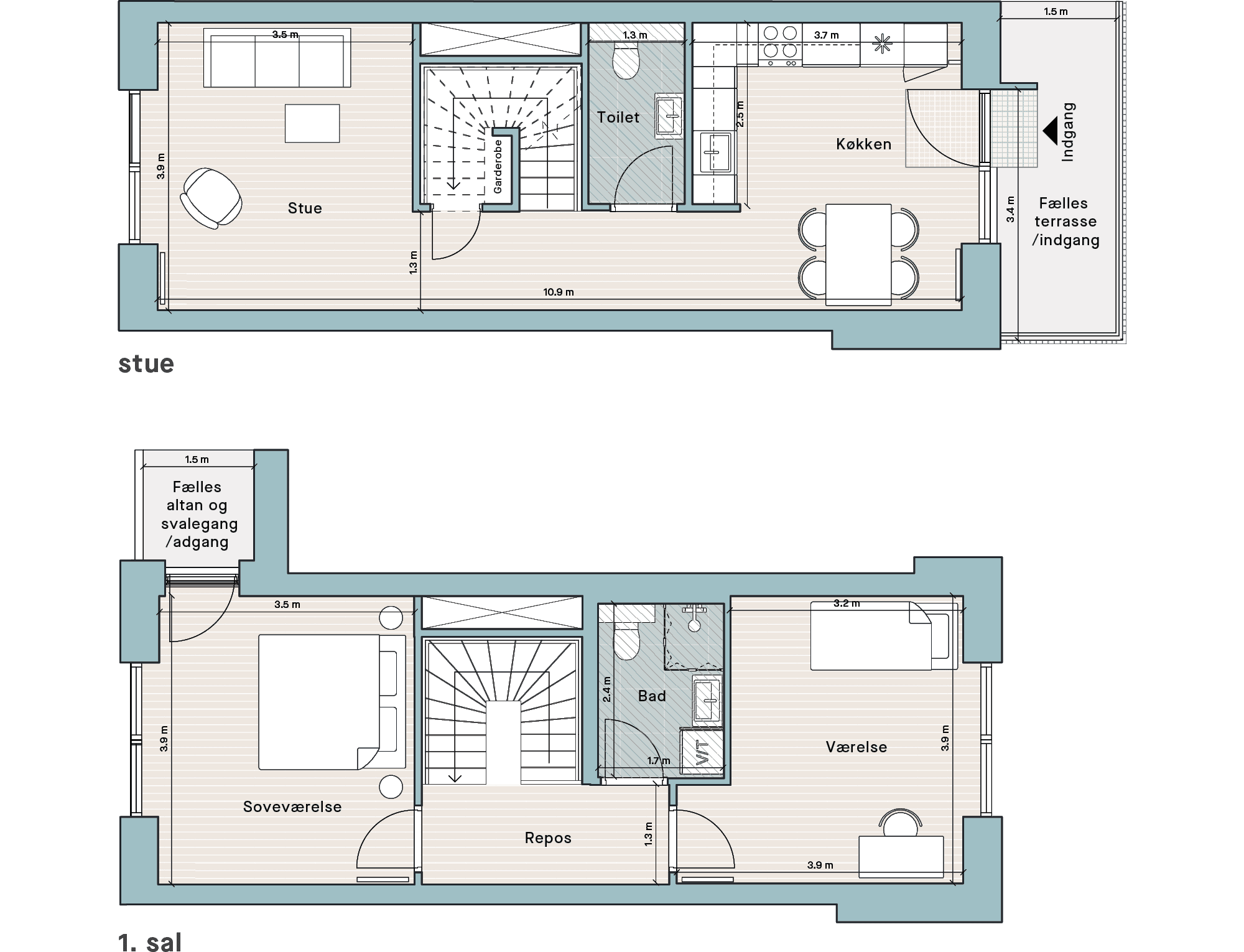 Plantegning for: Bolig nr. 66