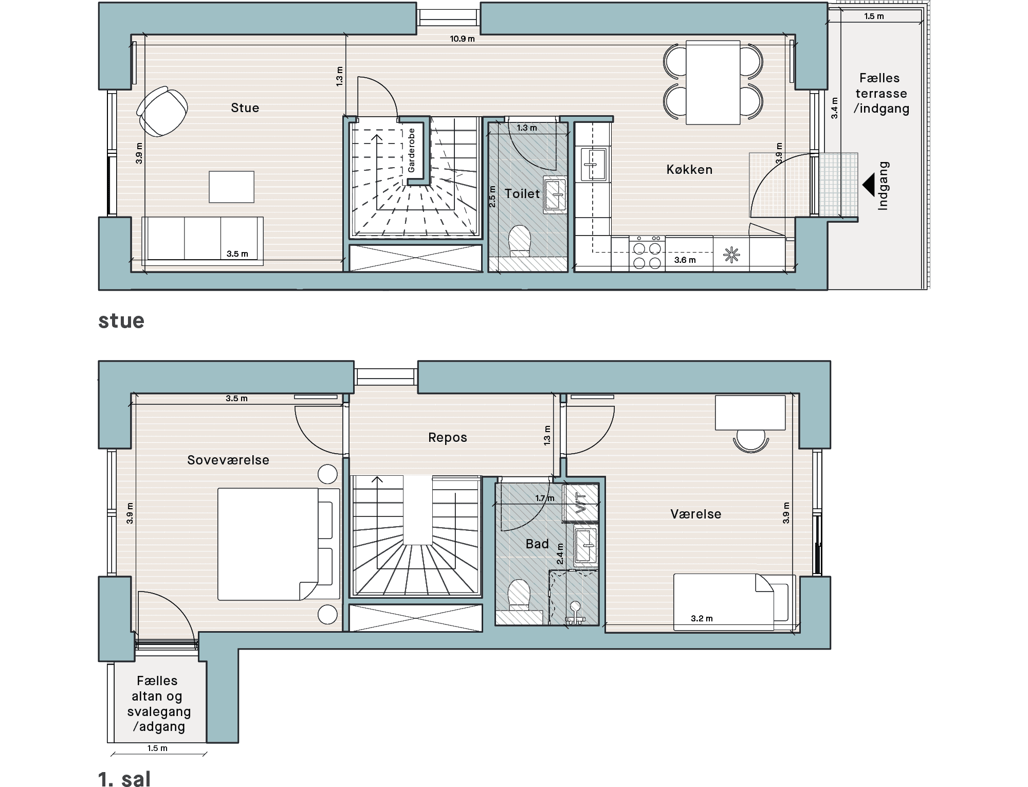 Plantegning for: Bolig nr. 69