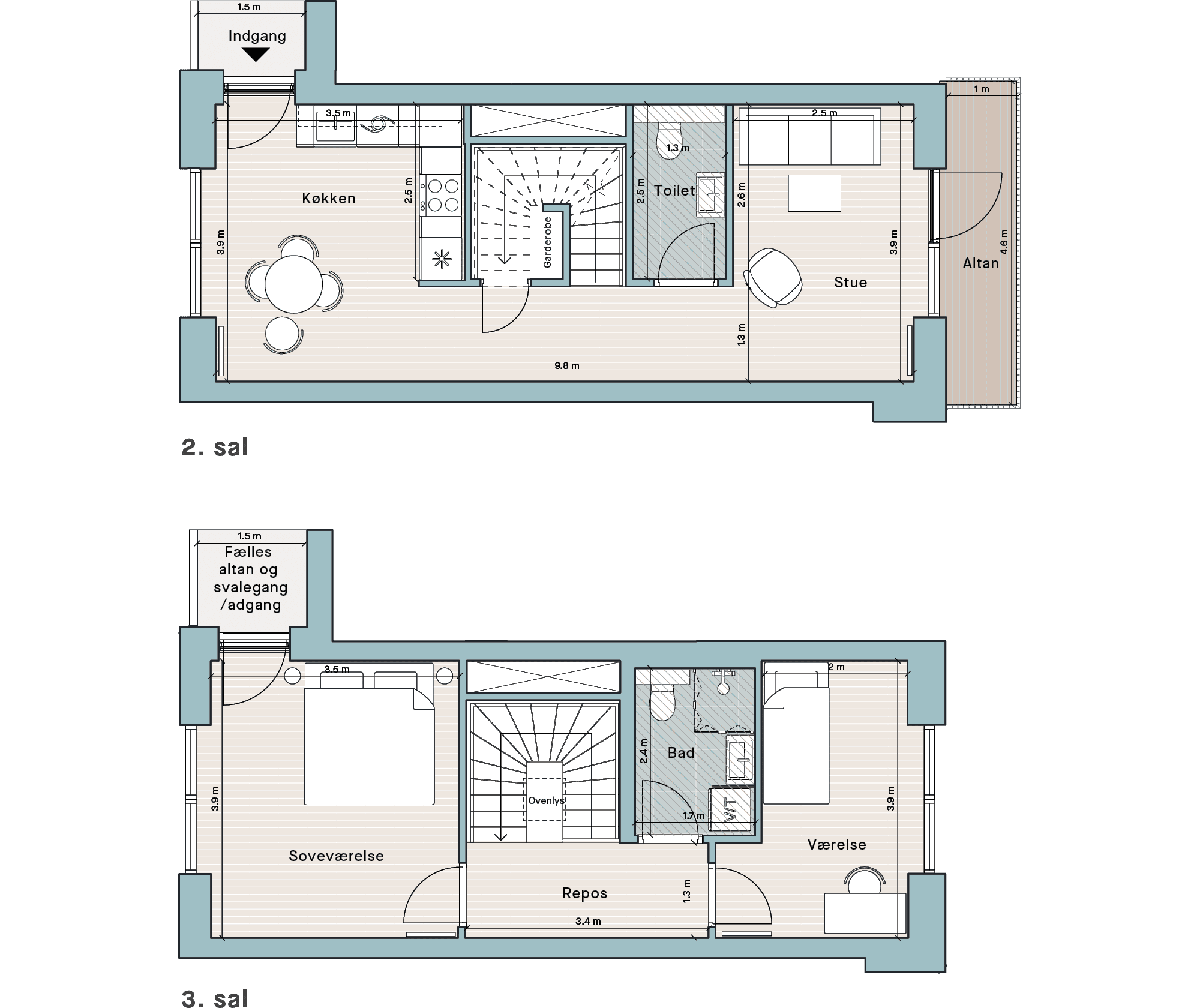 Plantegning for: Bolig nr. 70