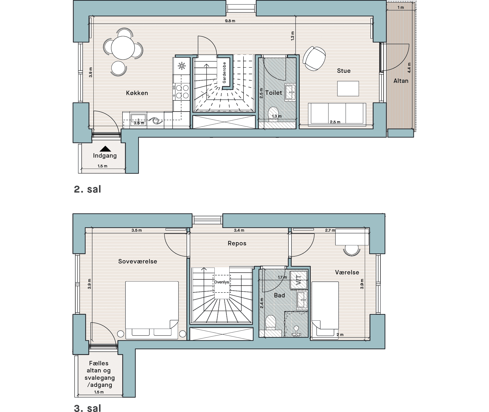 Plantegning for: Bolig nr. 73