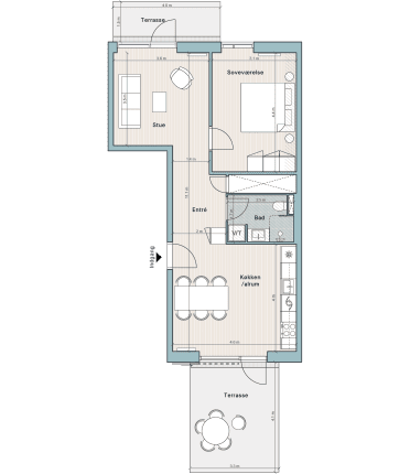 Plantegning for: Bolig nr. 15