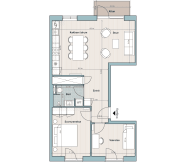 Plantegning for: Bolig nr. 18