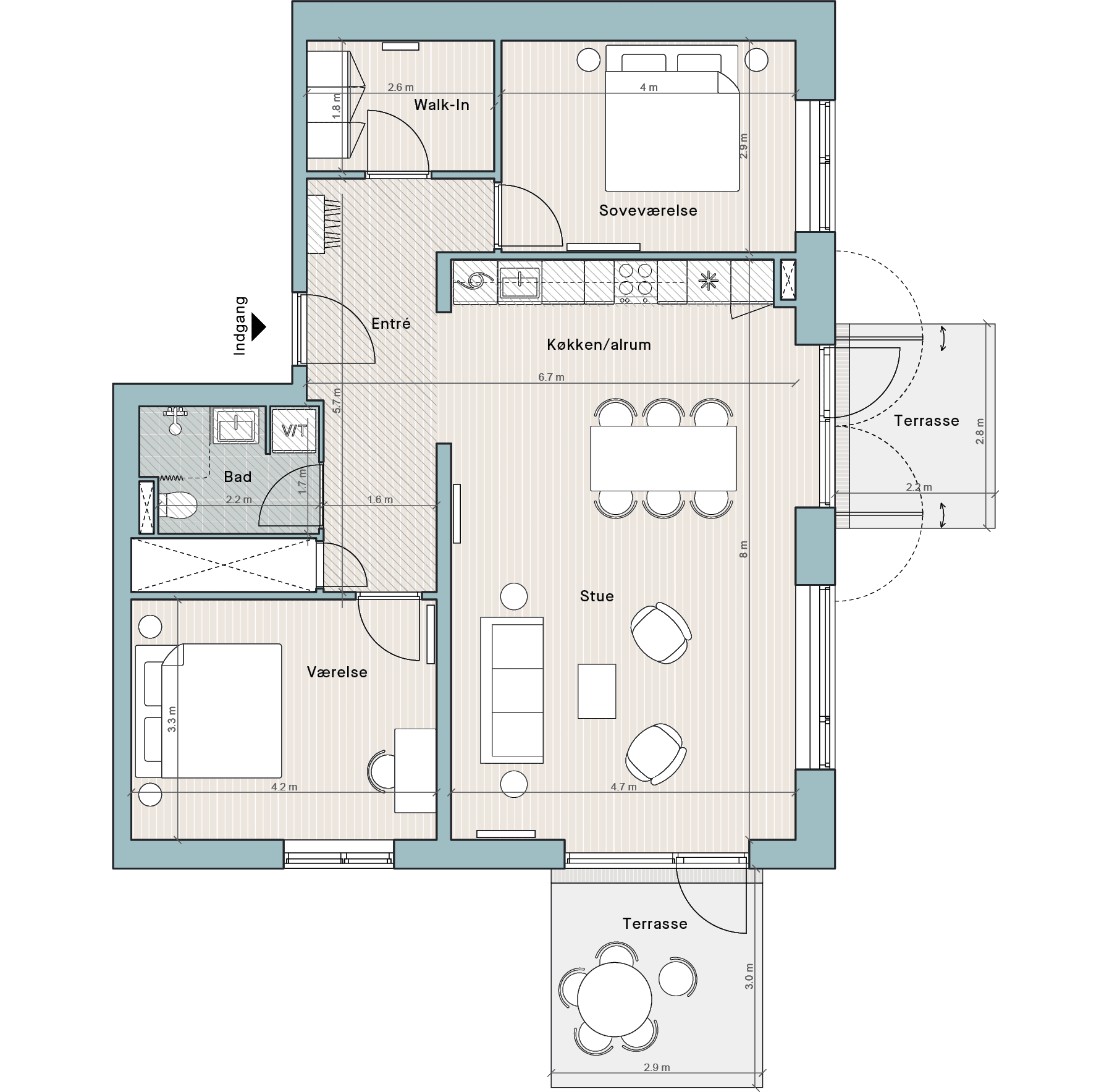 Plantegning for: Bolig nr. 74