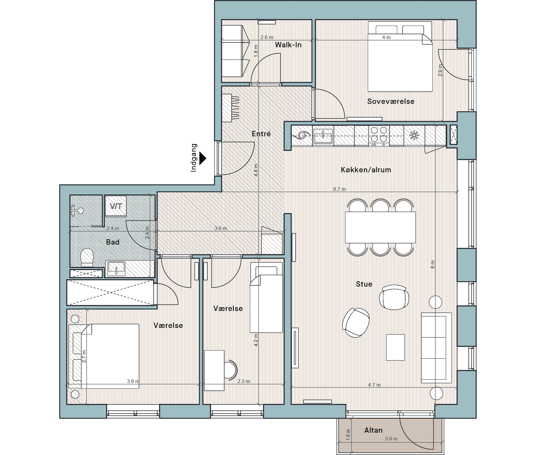 Plantegning for: Bolig nr. 76