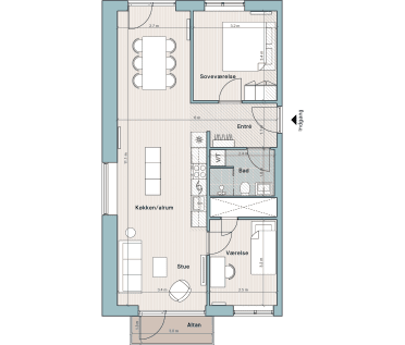 Plantegning for: Bolig nr. 77