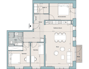 Plantegning for: Bolig nr. 78