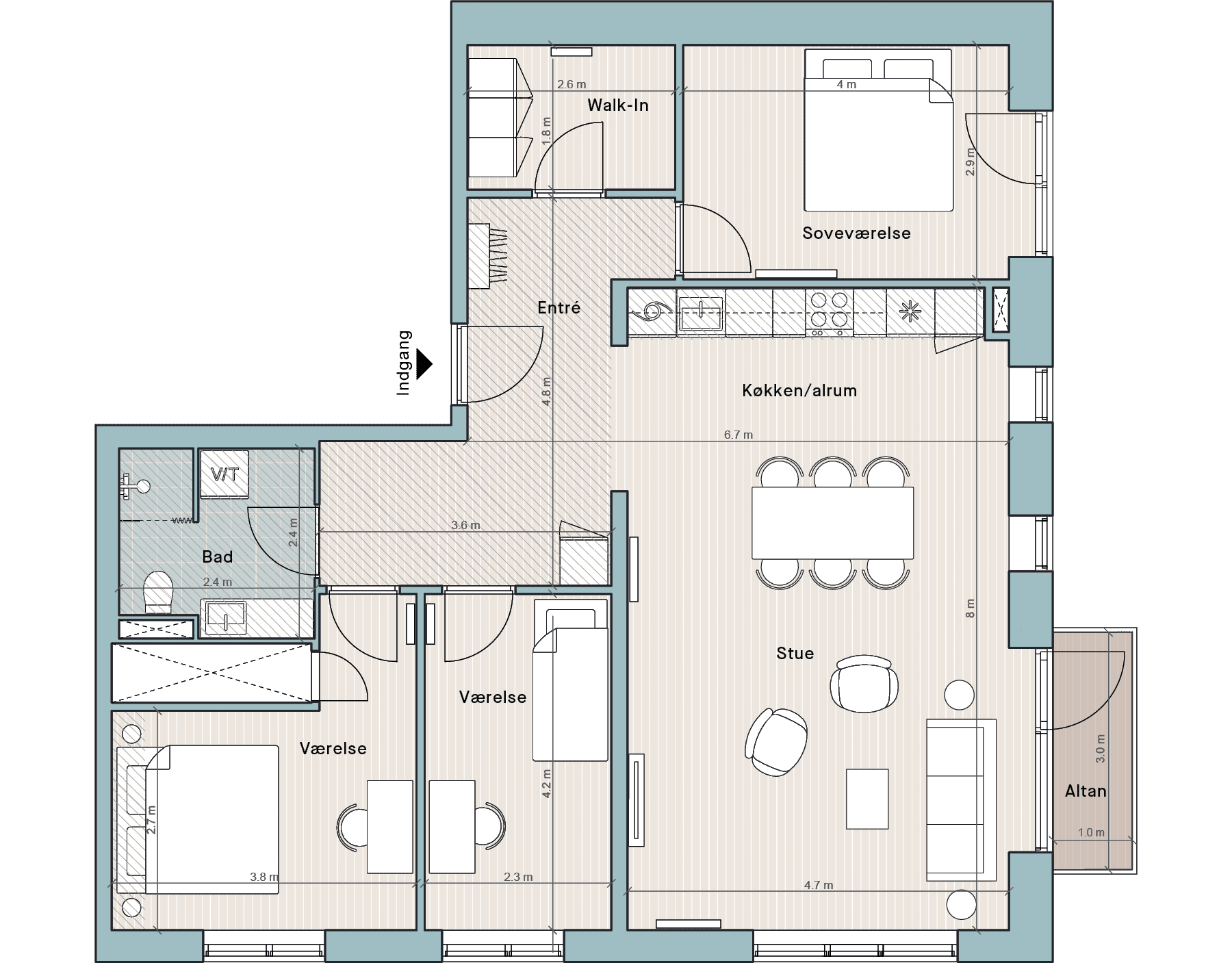 Plantegning for: Bolig nr. 78