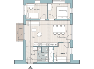 Plantegning for: Bolig nr. 85