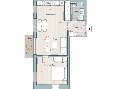 Plantegning for: Bolig nr. 113