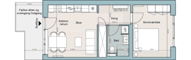 Plantegning for: Bolig nr. 128
