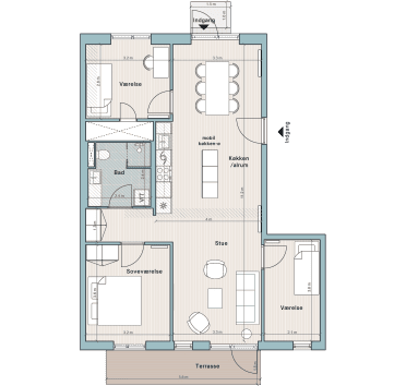 Plantegning for: Bolig nr. 142