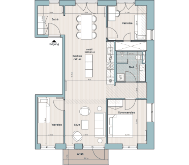 Plantegning for: Bolig nr. 147
