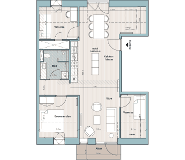 Plantegning for: Bolig nr. 150