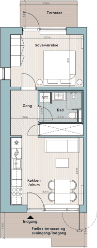Plantegning for: Bolig nr. 154