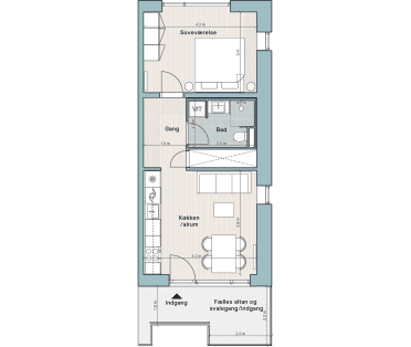 Plantegning for: Bolig nr. 158