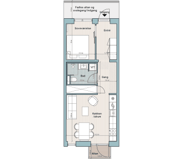 Plantegning for: Bolig nr. 161