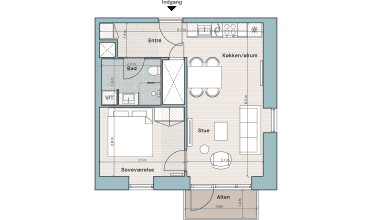 Plantegning for: Bolig nr. 193