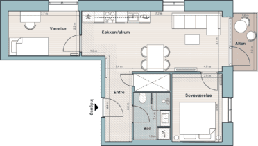 Plantegning for: Bolig nr. 345